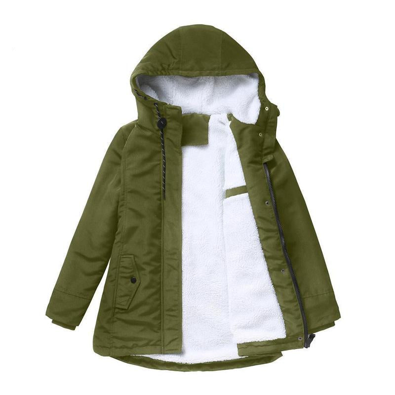 Emma | Thick Winter Coat with Quilted Lining For Warmth