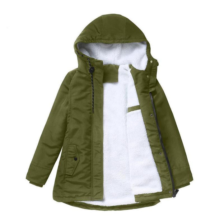 Emma | Thick Winter Coat with Quilted Lining For Warmth