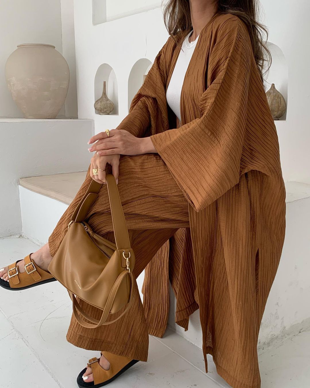 Naïma | Parure de lin 2 pièces Evani Paris