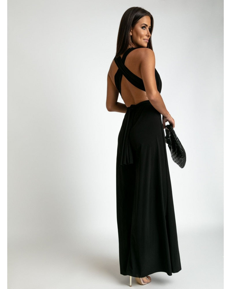 Lara | Combinaison sans manches avec décolleté en V Evani Paris