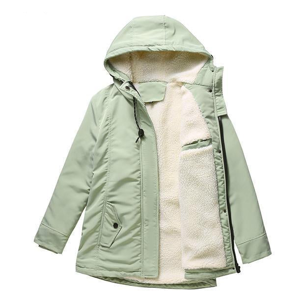 Emma | Thick Winter Coat with Quilted Lining For Warmth