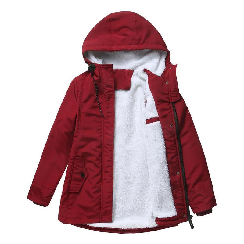 Emma | Thick Winter Coat with Quilted Lining For Warmth
