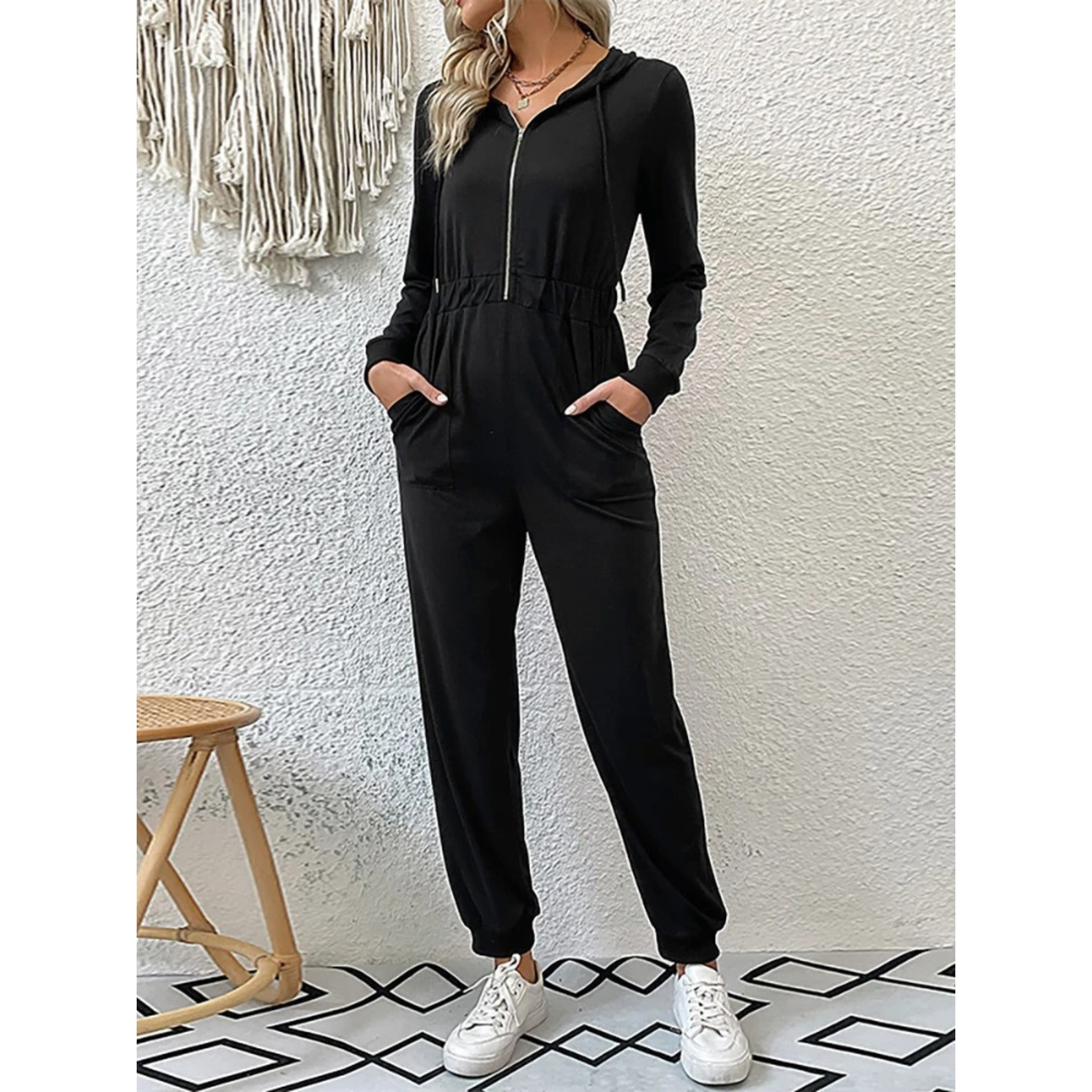 Ladies Luxury Retro Jumpsuit Survêtement & Jogging | Parfait à porter tous les jours Evani Paris