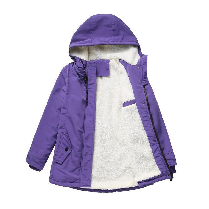 Emma | Thick Winter Coat with Quilted Lining For Warmth