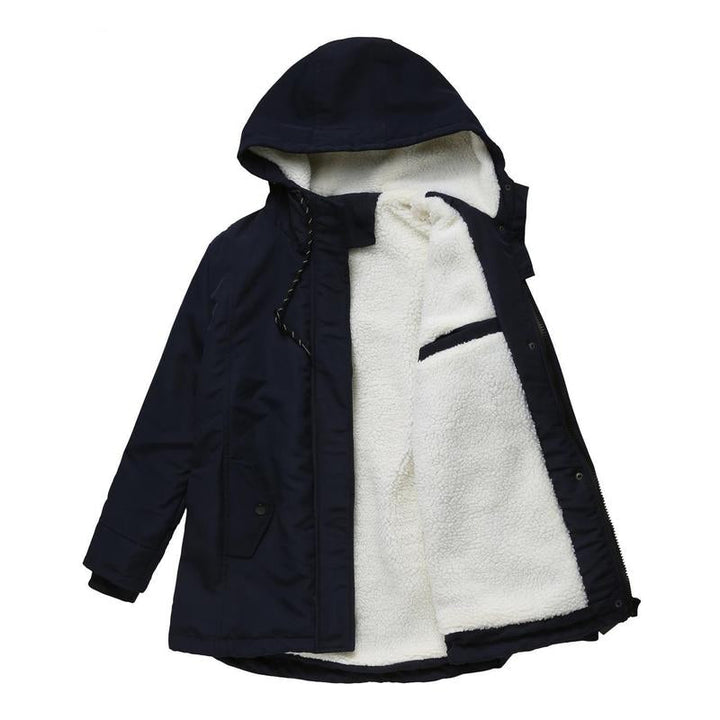 Emma | Thick Winter Coat with Quilted Lining For Warmth