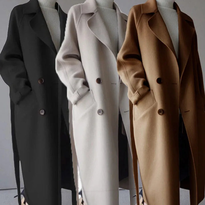 Sara | Elegant Long Winter Coat for Women