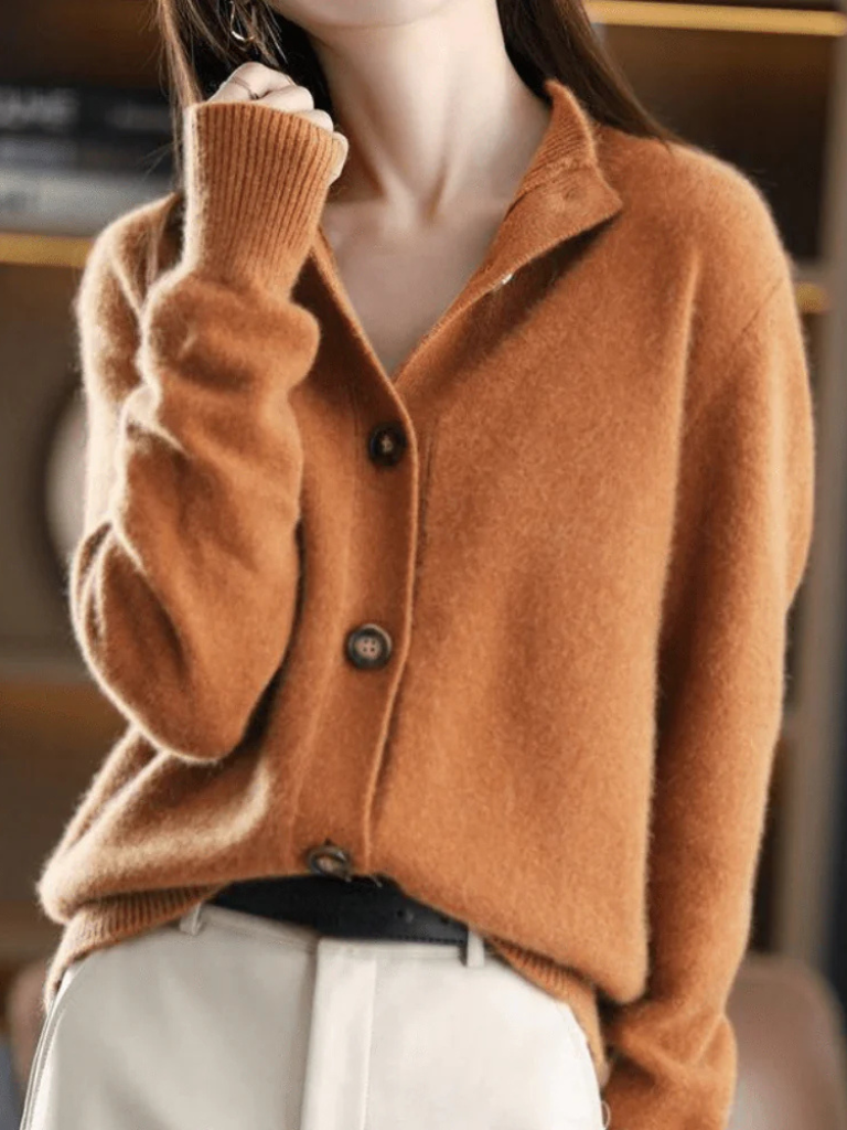 SOFIA BUTTON CARDIGAN