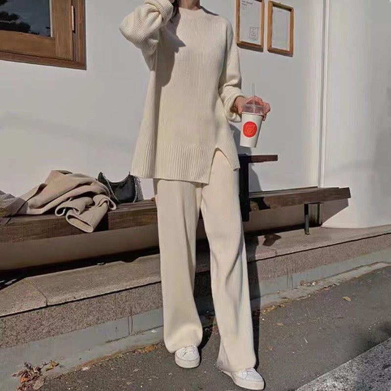 Isabelle-mode | Pantalon droit à jambes larges Evani Paris