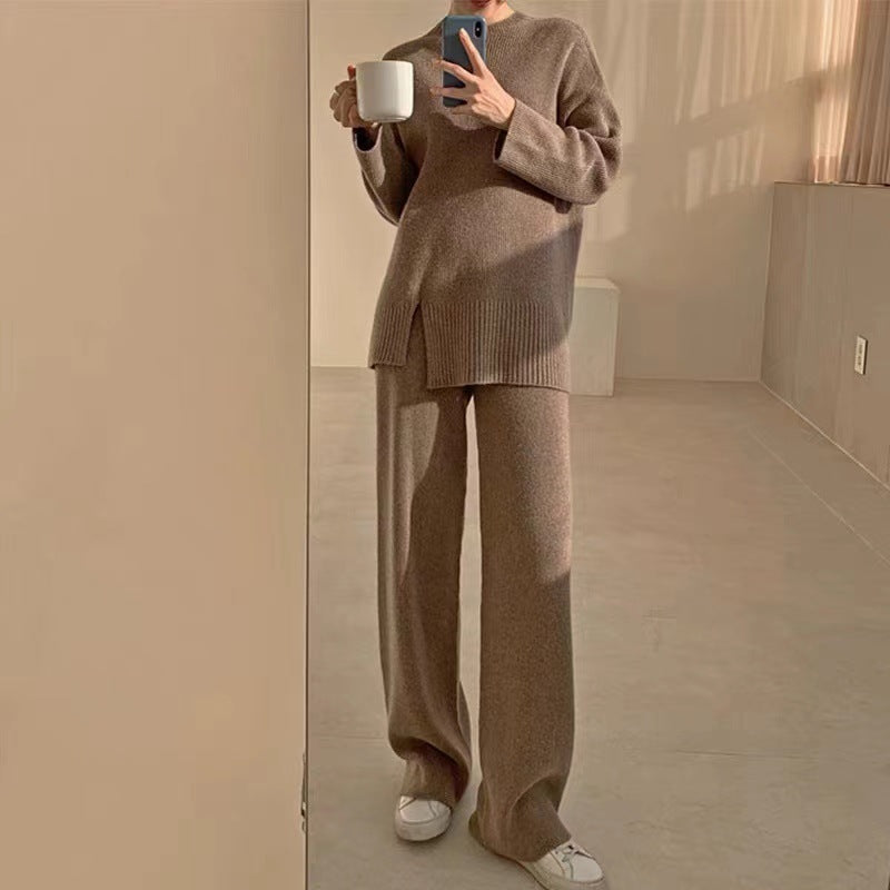 Isabelle-mode | Pantalon droit à jambes larges Evani Paris