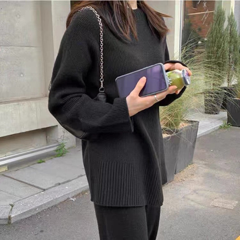 Isabelle-mode | Pantalon droit à jambes larges Evani Paris